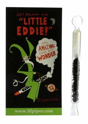 SI Pipes Little Eddie Disposable Glass Pipe