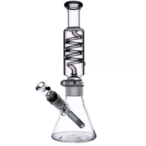 Glass Modular Beaker Bong with Glycerine Coil Chamber