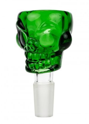 Colored Glass Skull Bowl | Large