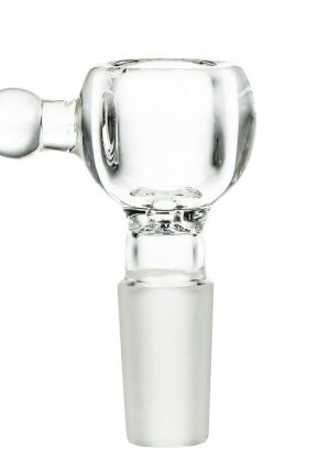 Small Glass Bowl with Handle | Clear