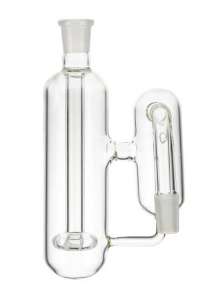 Glass Recycler Pre-cooler with Showerhead Diffuser | 45 Degree Joint