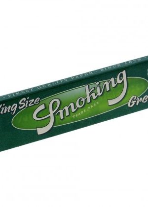 Smoking Green King Size Hemp Rolling Papers – Single Pack