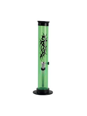 Tattoo Acrylic Bong | Fluorescent | Assorted Colors