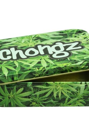 Chongz Green Leaf Stash Tin | 2oz