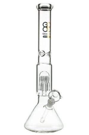 Glasscity Limited Edition Beaker Ice Bong with Twisted Tree Perc