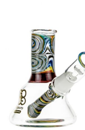Glasscity Limited Edition Worked Mini Beaker Dab Rig