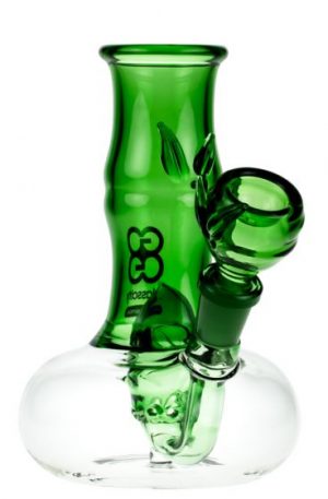 Glasscity Limited Edition Mini Bubble Base Bong | Green