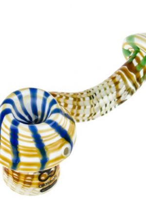 Glasscity Limited Edition Mushroom Hand Pipe with Canes