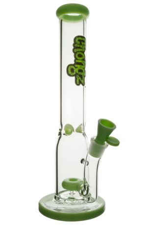 Chongz Stinky Toes Straight Glass Ice Bong with Donut Perc | 15.5 Inch