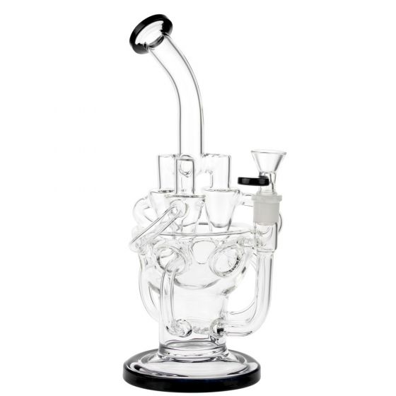 Glasscity Glass Recycler Bong with Inline Diffuser