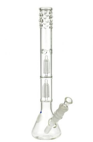 WS Messias Illusion Beaker Ice Bong with Double Tree Perc | 29.2mm – END OF LINE SALE – 50% OFF