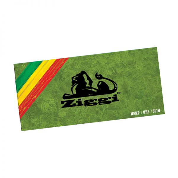 Ziggi – King Size Slim Hemp Rolling Papers Plus Filter Tips – Box of 22 Packs